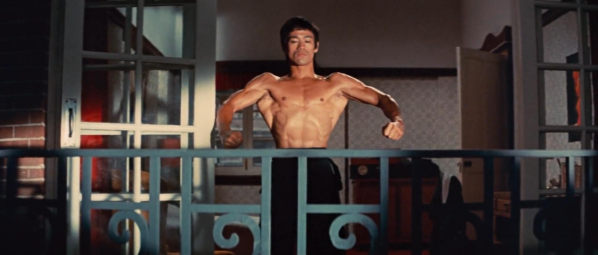 猛龙过江李小龙练直拳,截拳道李小龙猛龙过江