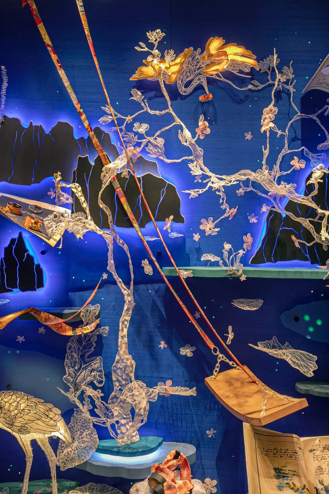 爱马仕橱窗展示设计手绘图,爱马仕2023橱窗设计最新款