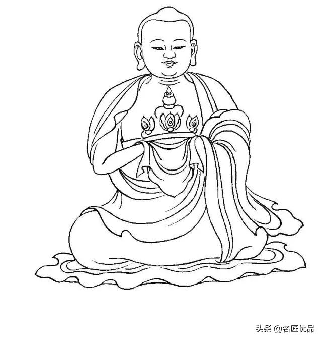 降龙罗汉白描图高清图片,十八罗汉白描图高清图片