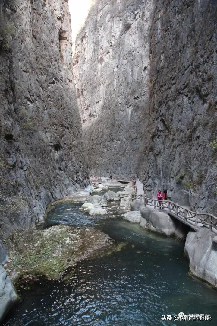 山西省壶关县太行山八泉峡,山西壶关太行山大峡谷八泉峡视频
