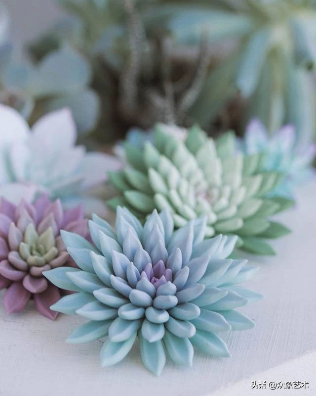 多肉软陶制作,多肉软陶制作方法