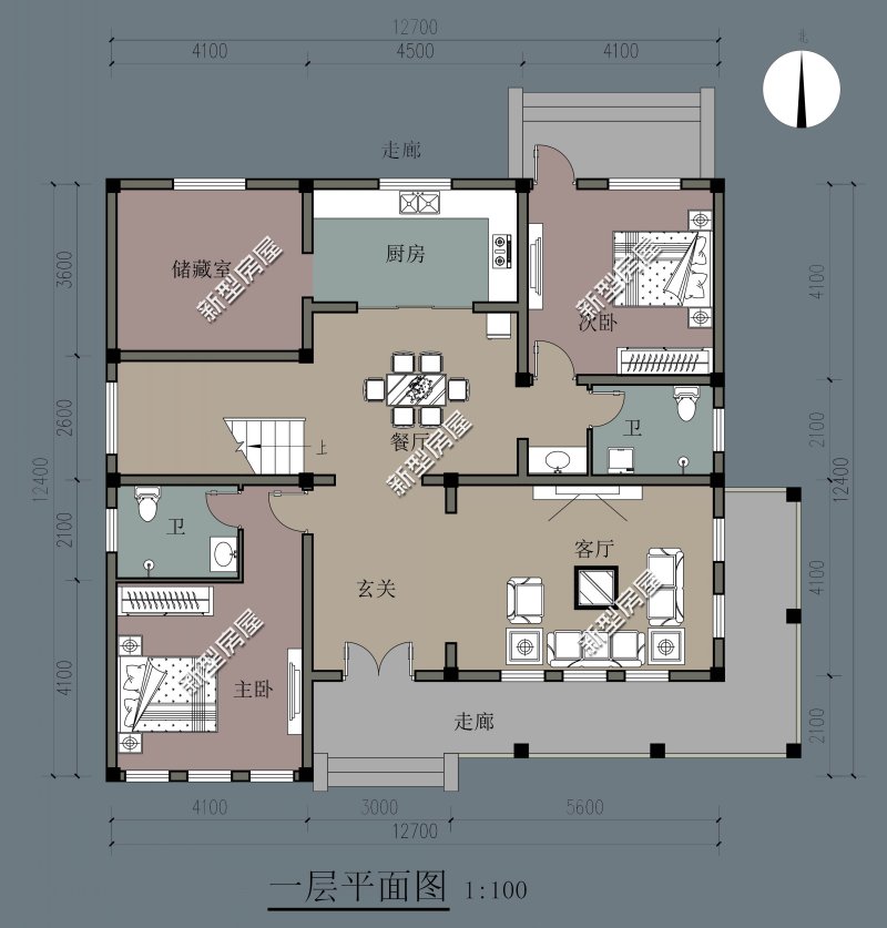 10套新农村建房户型，堂屋柴火房一个不落，我最爱第7套，你呢？