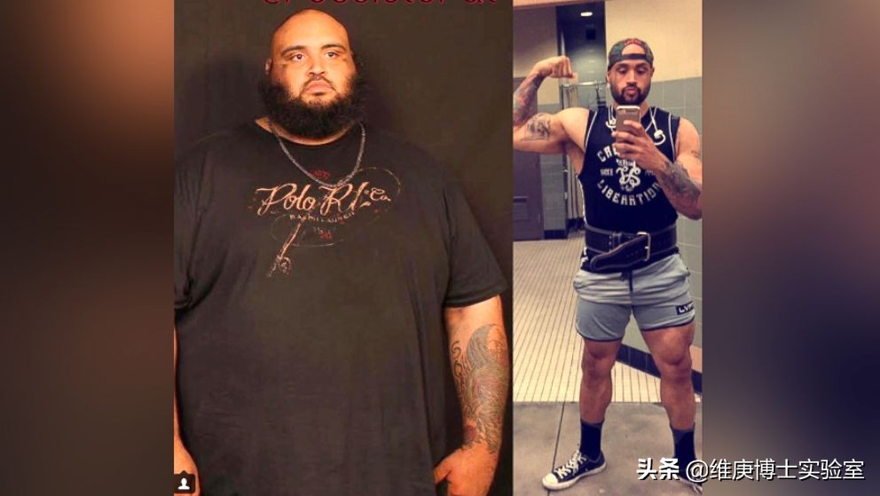 小哥为了女孩减肥,小哥减肥两百多斤