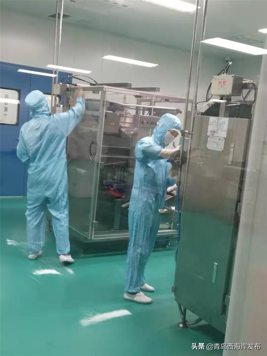 青岛正大制药,青岛企业加紧复工生产