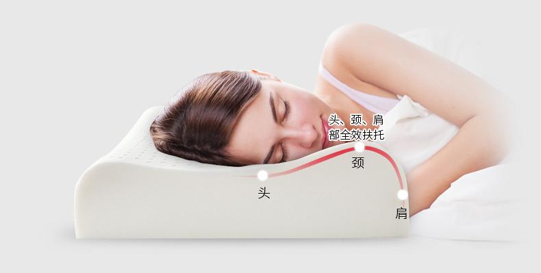 乳胶枕头怎么睡哪边高哪边低,乳胶枕头是睡高一点还是低一点