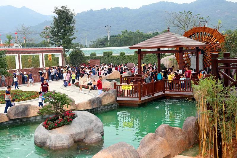 东南花都花博园景观,东南花都花博园