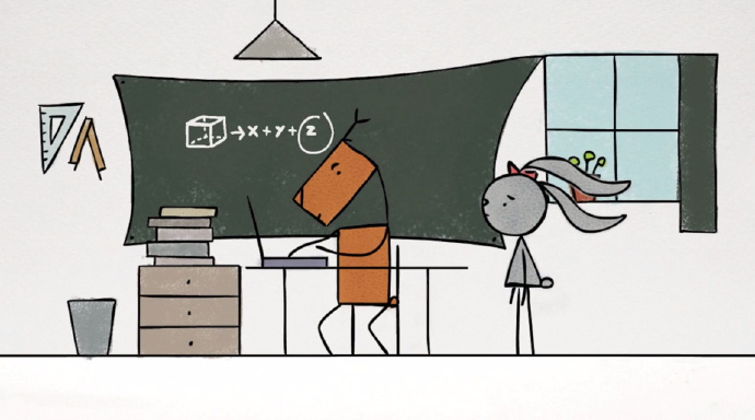 兔子和鹿恋爱,兔子和鹿魔方