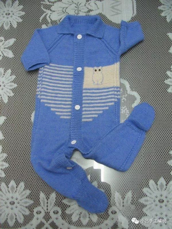 娟娟编织小熊连体衣视频教程全集,宝宝连体衣的编织教程完整版