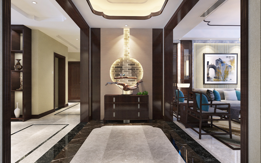 纯中式江南风格装修全屋效果图,江南苏派中式明清古典装修