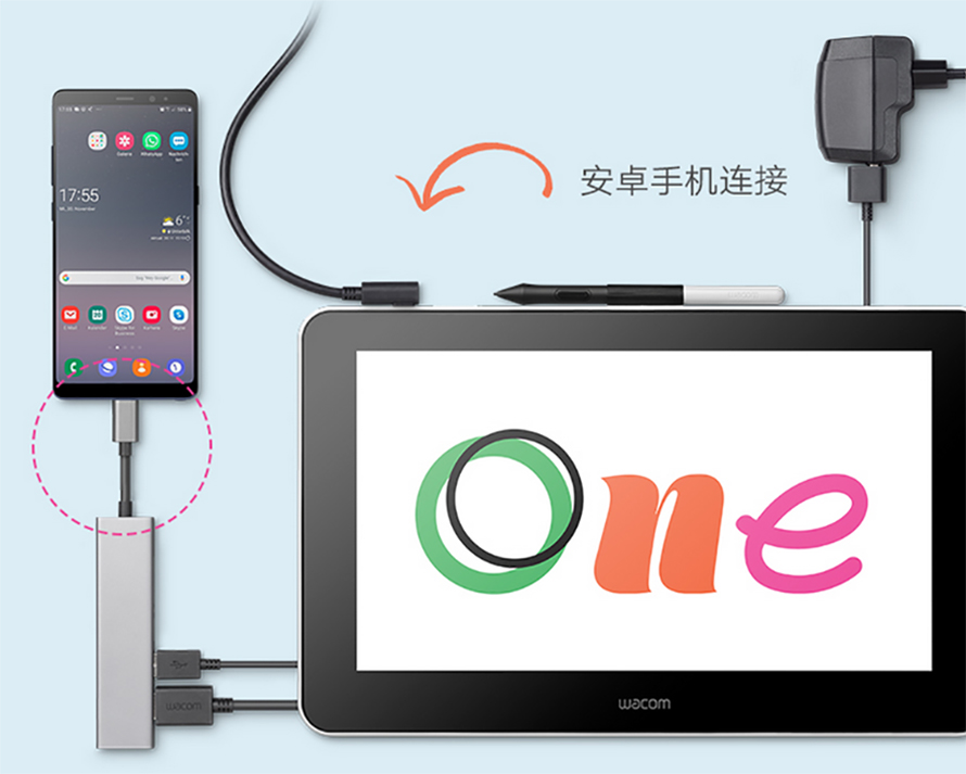 wacomone液晶数位屏,wacomone数位屏评测