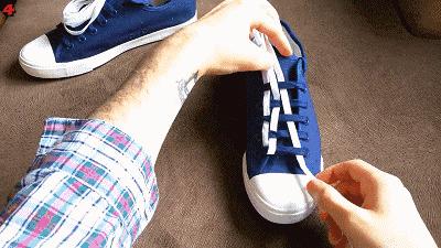 骑士靴鞋带系法杨幂,杨幂同款鞋子鞋带怎么系