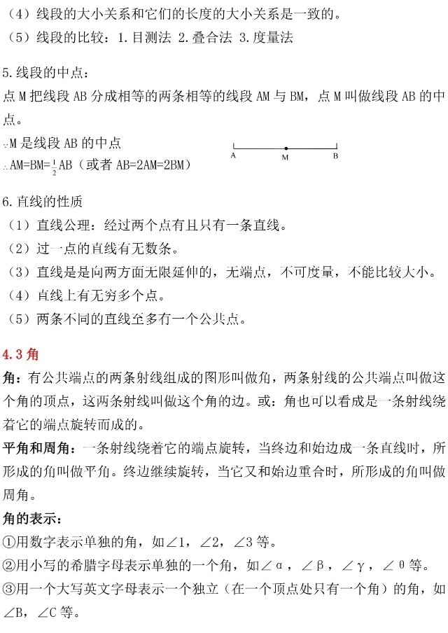 七年级数学上册重点知识点规律题,七年级上册数学有理数知识点归纳
