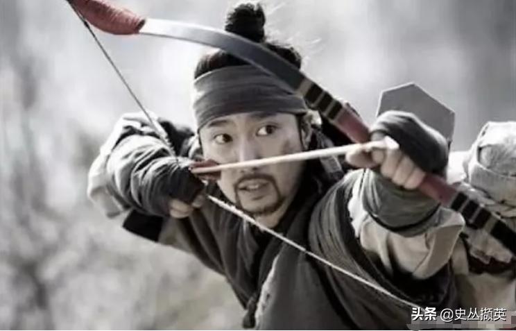 清朝人射箭老照片图文,清朝之前的弓箭制作过程