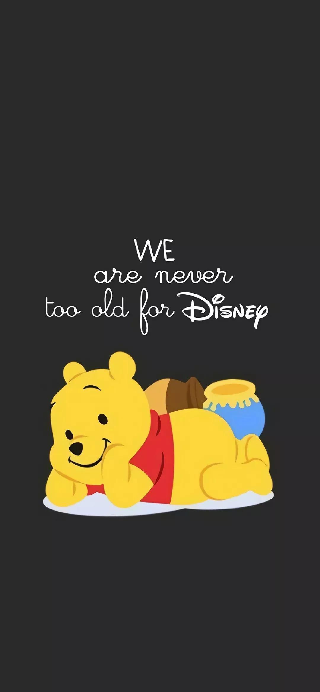 手机壁纸｜小熊维尼