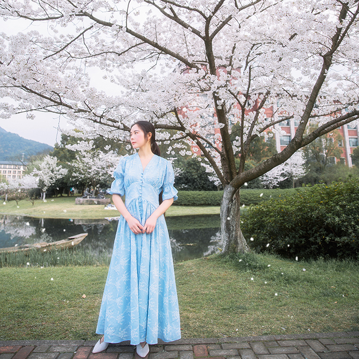 度假风异域风情连衣裙,度假民族风连衣裙