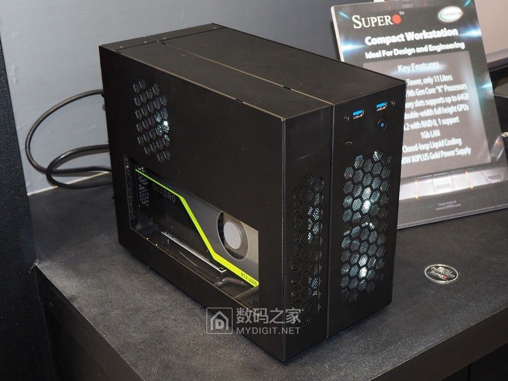 变换形态!超微展示可“拆分”迷你工作站CompactWorkstation