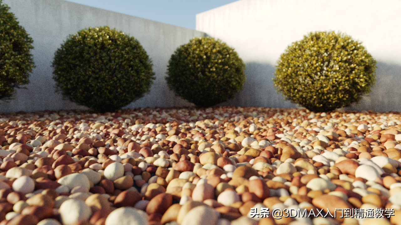 3Dmax，Corona教程，MultiMap随机纹理贴图在实际中的应用