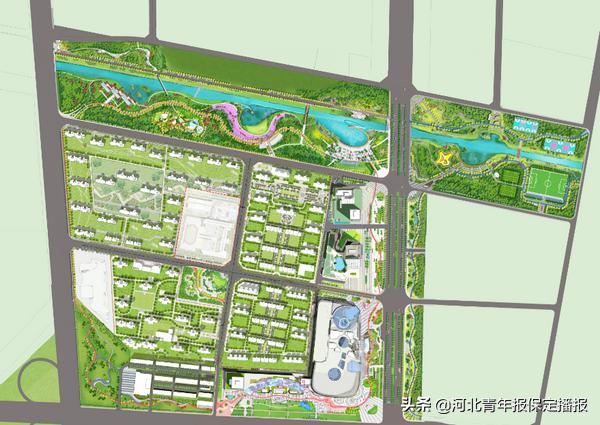 保定南城新增三条规划路,保定新增公园规划图