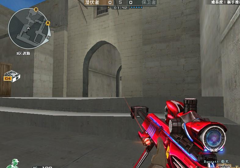 穿越火线沙漠灰爆破地图点位,穿越火线沙漠灰狙击教学