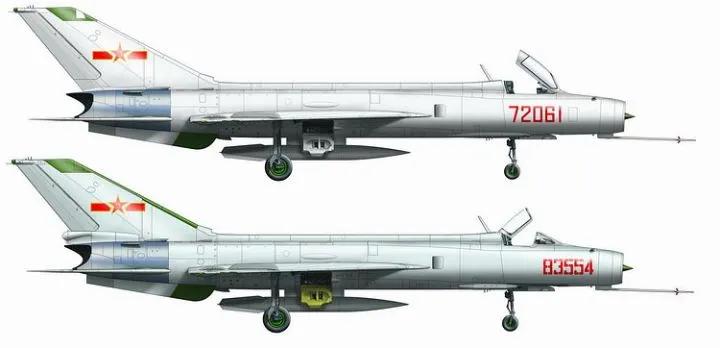 一张图片看懂中国战斗机发展史,中国战斗机图片大全真实照片