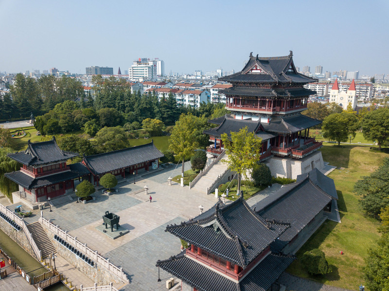 乘着动车去旅行,乘着高铁游扬州高邮北