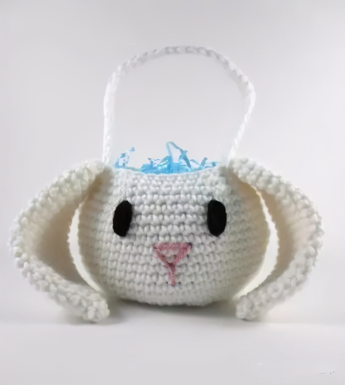 收纳盒子用布条线钩怎么钩视频,用三种毛线钩的收纳物