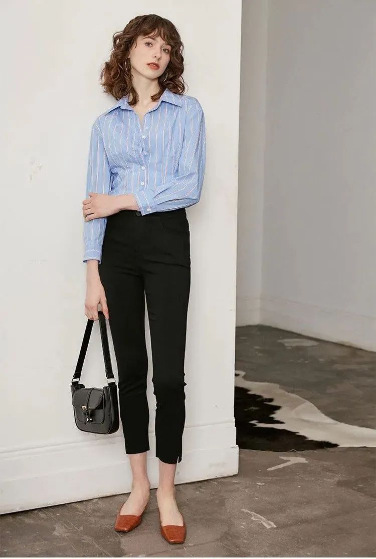 2019新款魔术裤时尚百搭高腰显瘦,裤子显瘦魔术裤