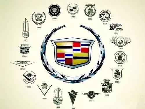 凯迪拉克历代车标,最丑五大车标凯迪拉克