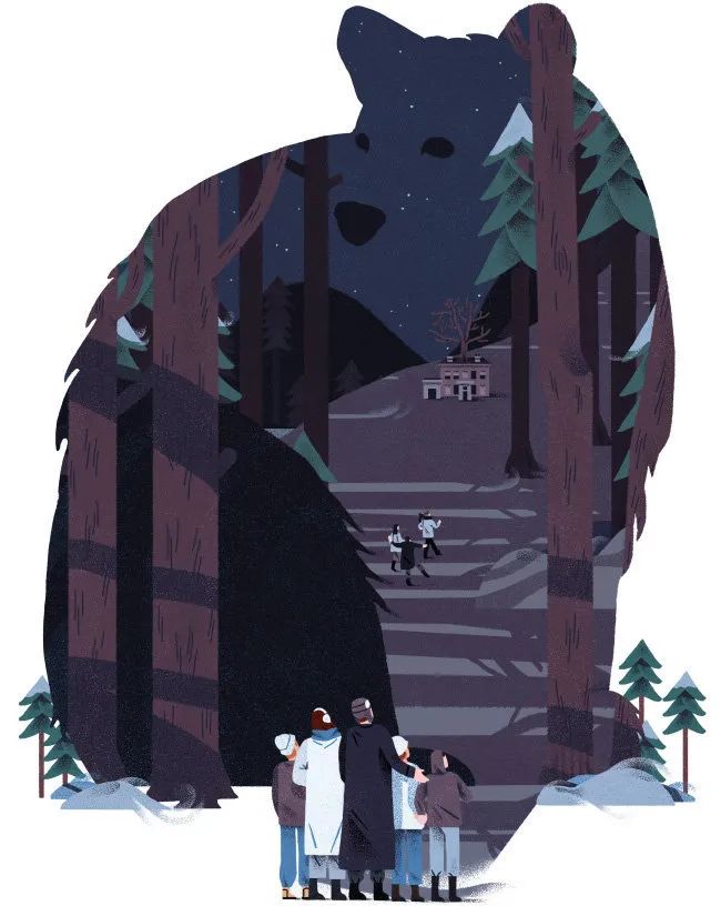 精妙的细节和色彩插画,插画作品想象力是最吸引人的色彩