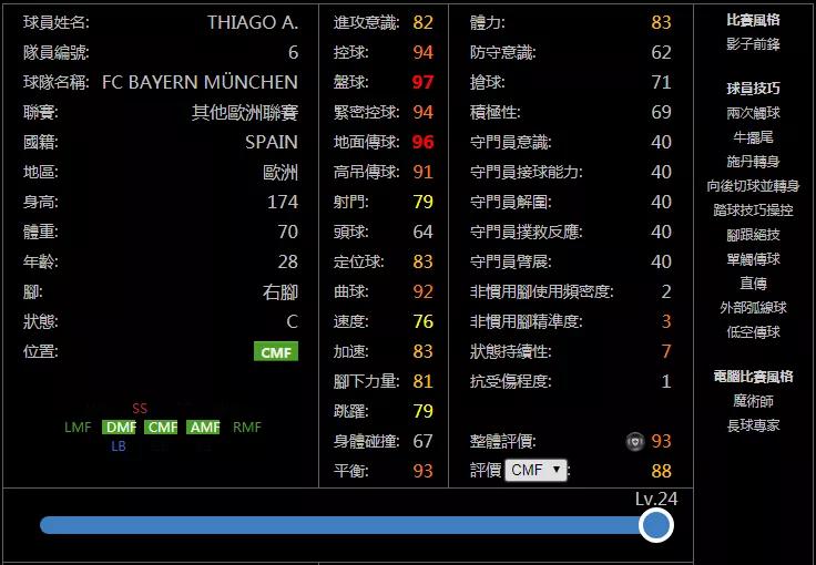 实况足球拉玛西亚出走情怀队套阵容推荐
