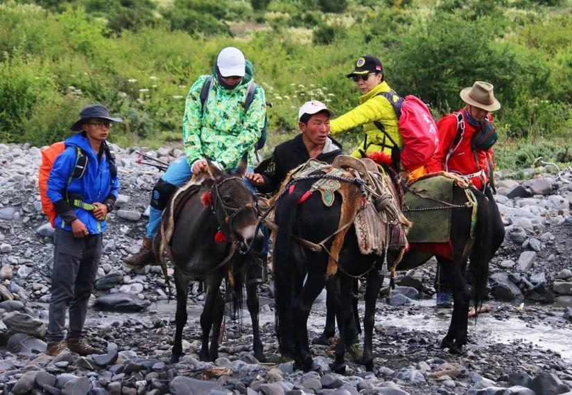 贡嘎山的徒步,贡嘎雪山大环线徒步游记