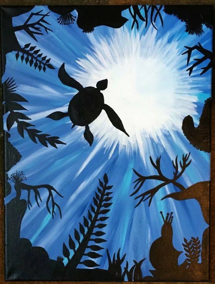 儿童创意水粉画7-10岁初学者,儿童水粉画教程推荐