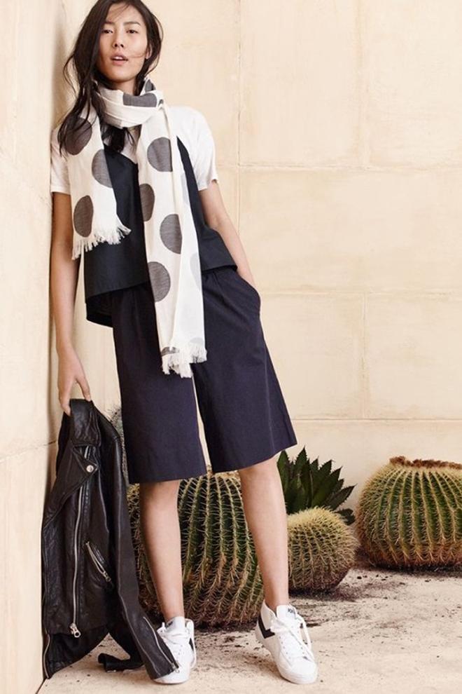 刘雯风波之后第一次出镜，Madewell春夏系列，演绎低调时尚