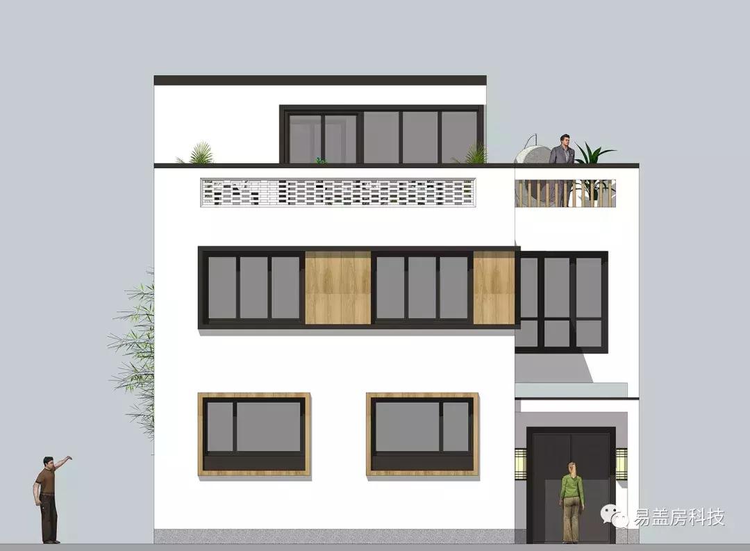 农村临街房子客厅怎么设计,农村临街小院墙设计