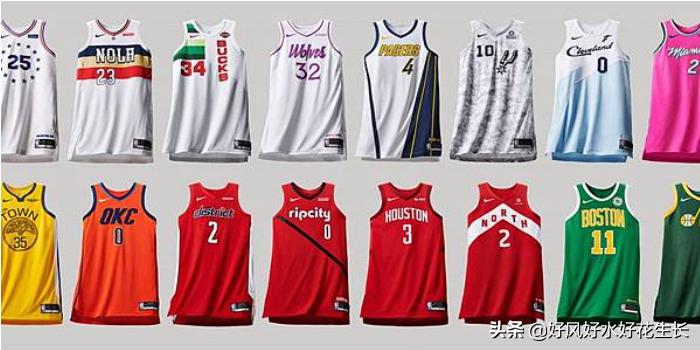 nba魔术队复古球衣,2018-2019nba新赛季球衣展示