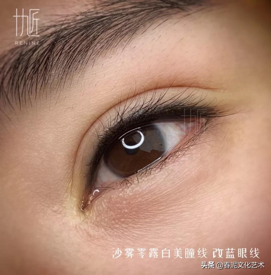 蓝色美瞳线变蓝怎么处理,美瞳线如何留色更好