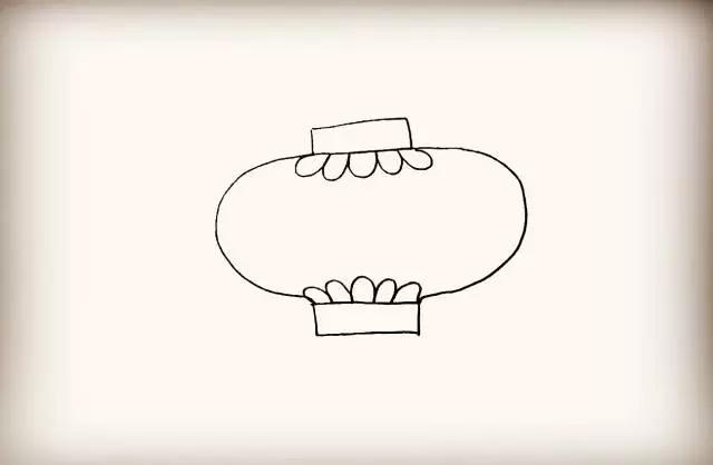 怎么画最简单的灯笼简笔画,灯笼的简笔画怎么画简单