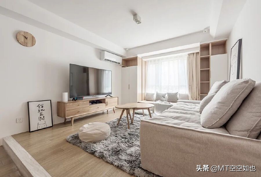 原木风空间营造的温馨气质,原木清爽灵动空间