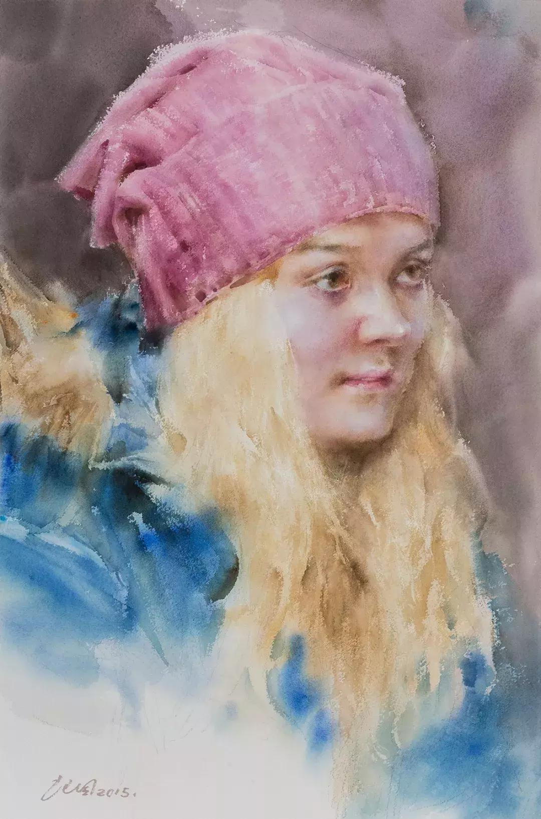 天啊，他笔下的金奖作品，简直美哭，还有详细画法步骤