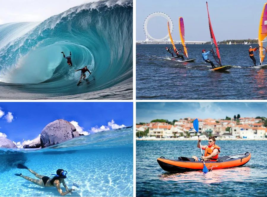 儿童画简单漂亮海洋世界,儿童画教程浪花