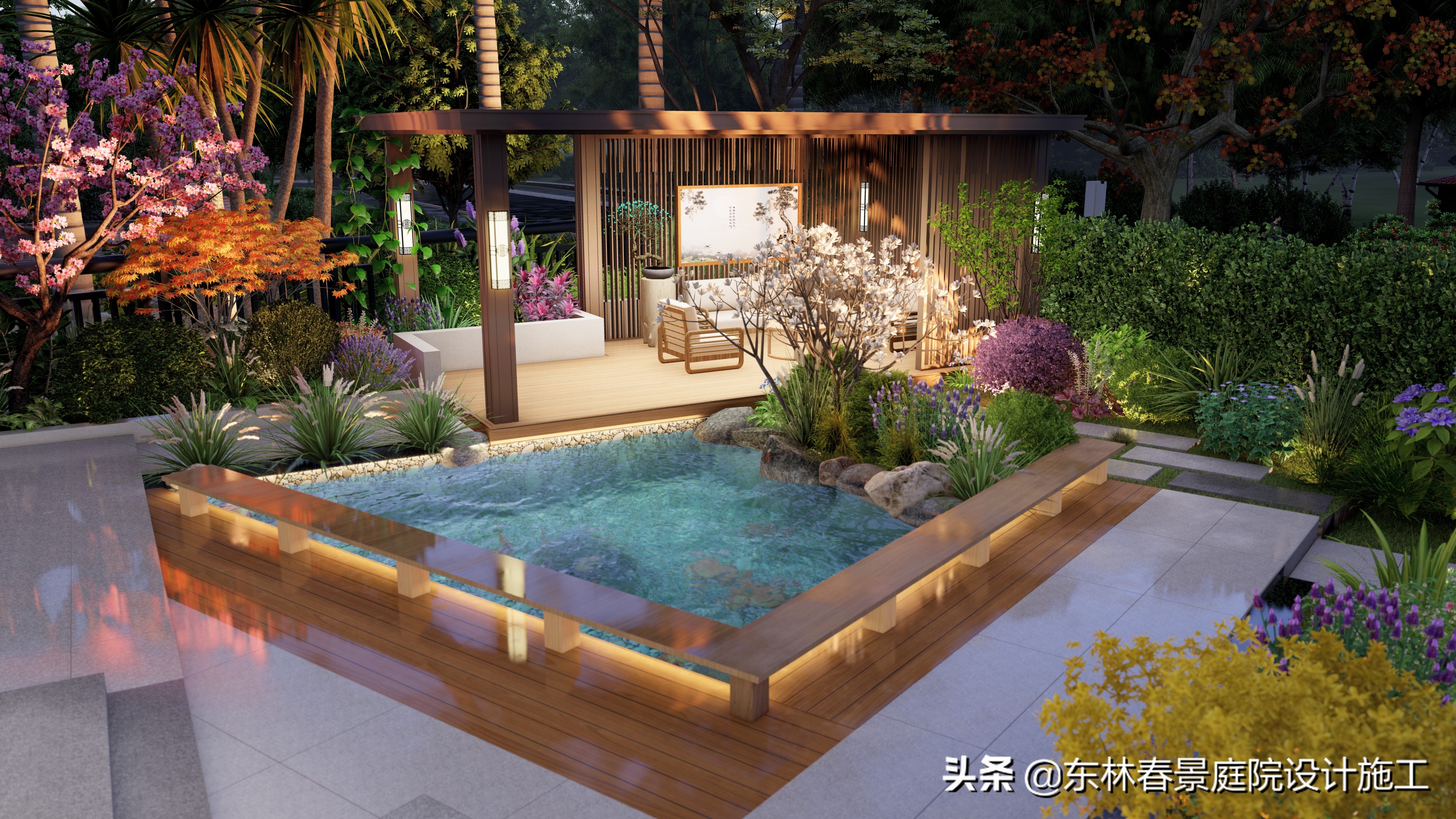 别墅庭院设计案例,各种别墅设计大全