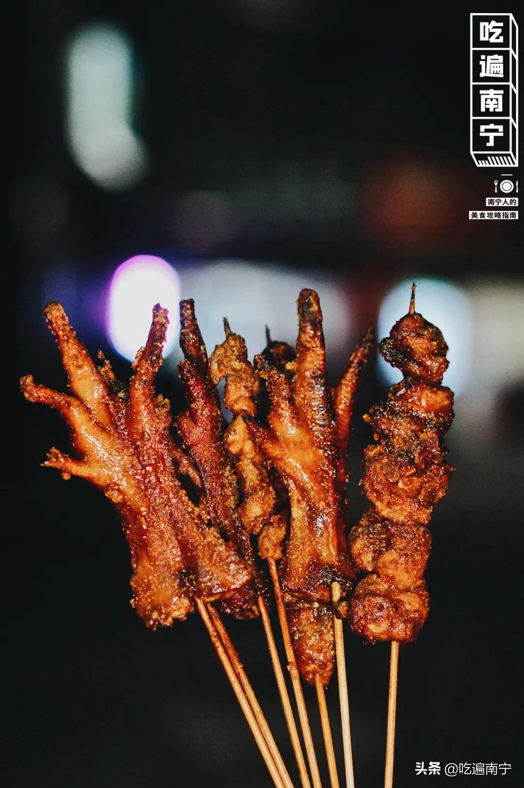 南宁东盟商务区烧烤摊,南宁2021烧烤店铺排行榜前十名