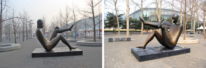 北京鸟巢附近雕塑,鸟巢雕塑效果图