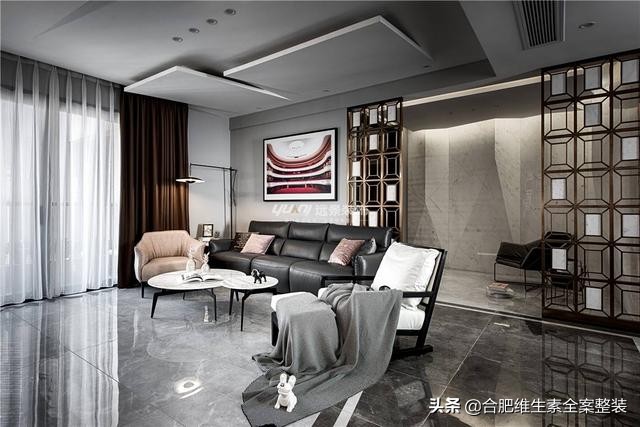 大胆配色轻奢风格,时尚空间配色高级感