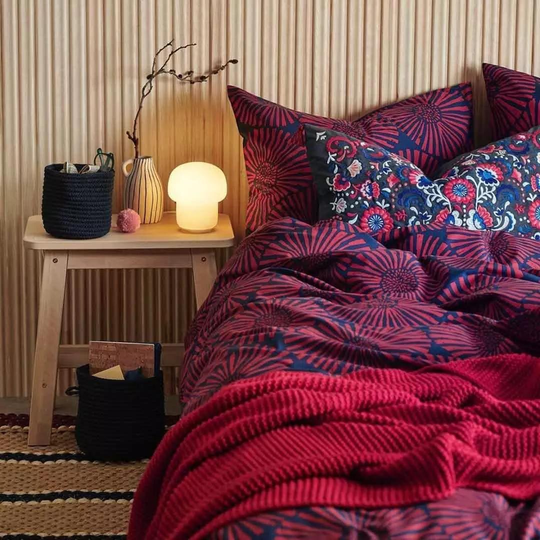 冬天取暖，卧室要选对抱枕、地毯，30张ins美图拿去抄