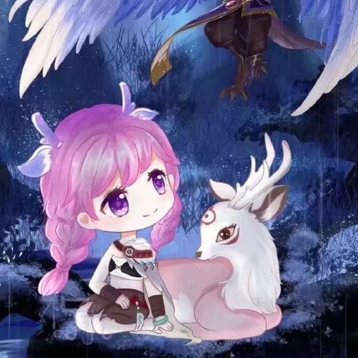 王者荣耀情侣头像不明显,王者荣耀情侣头像曜和西施