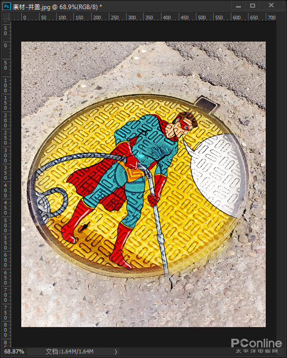 ps加深图片技巧大全,ps如何做出由远及近变大的感觉