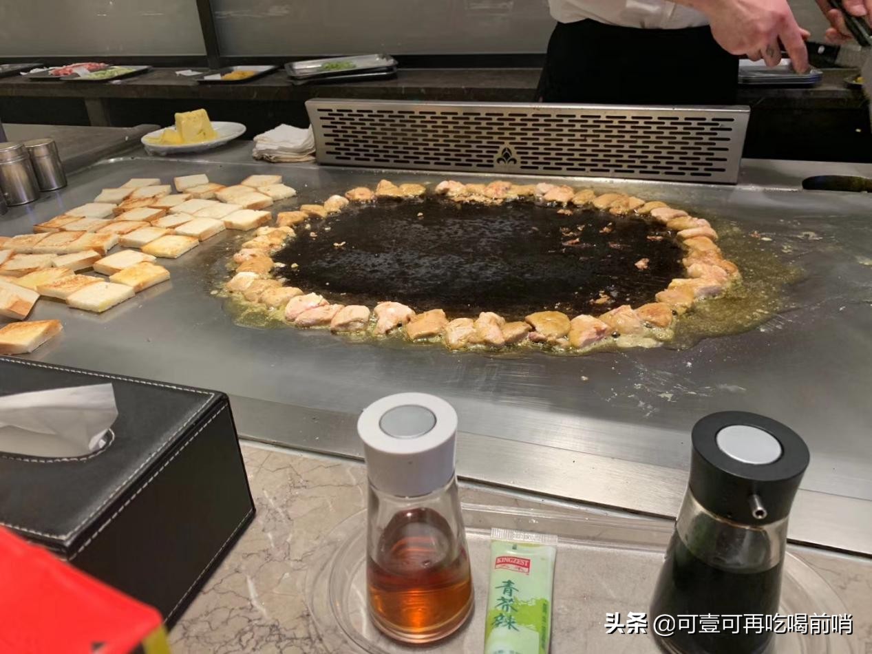 日料铁板烧鹅肝,郑州铁板烧自助甜虾鹅肝不限量