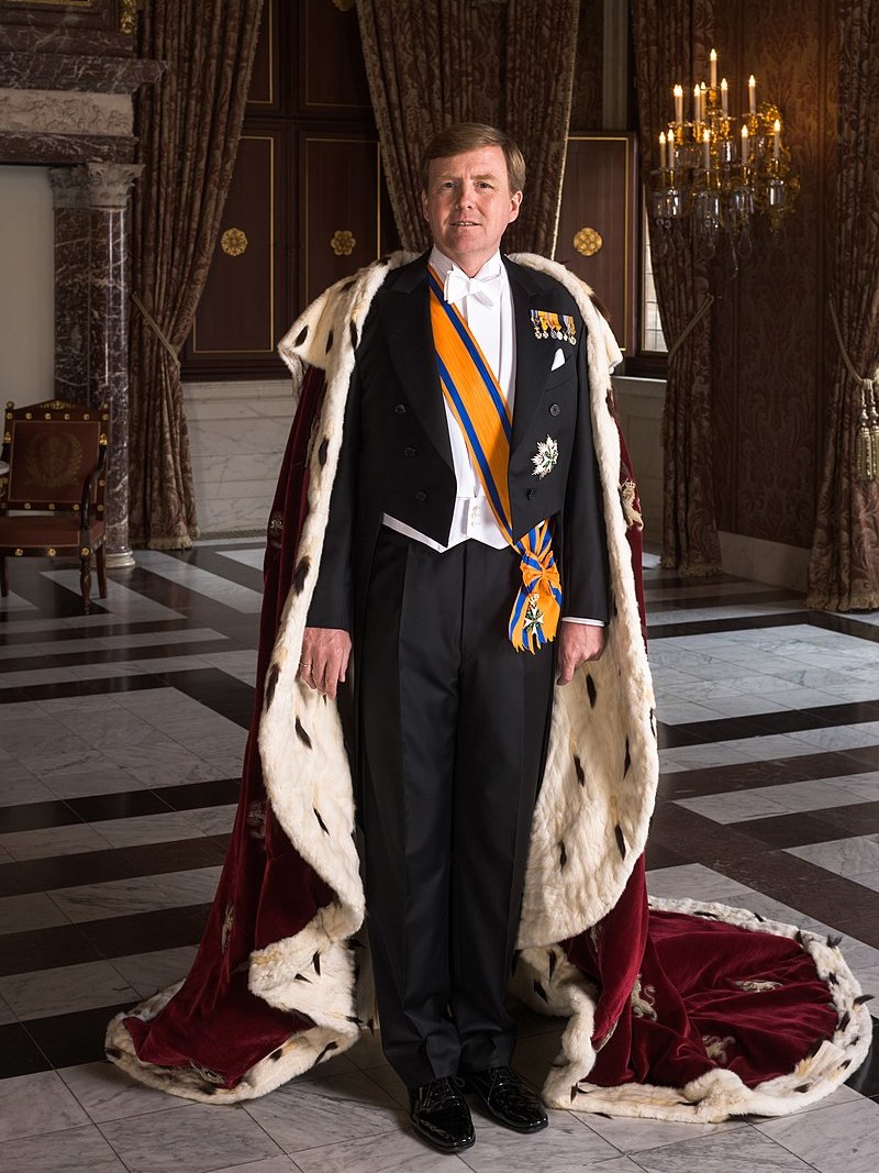 荷兰国王访问瑞典,荷兰国王50周年庆典