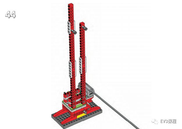 乐高wedo初期课程,乐高wedo塔吊搭建步骤